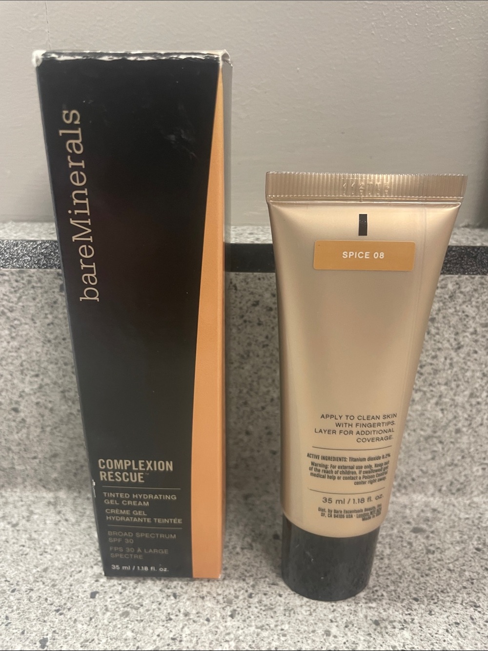 bareMinerals Complexion Rescue Tinted Hydrating Gel Cream - Spice 08
